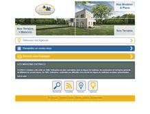 Tablet Screenshot of lesmaisonsextraco.fr